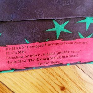 Dr Seuss Accessories Vintage Dr Seuss Grinch Christmas Silk Tie Poshmark